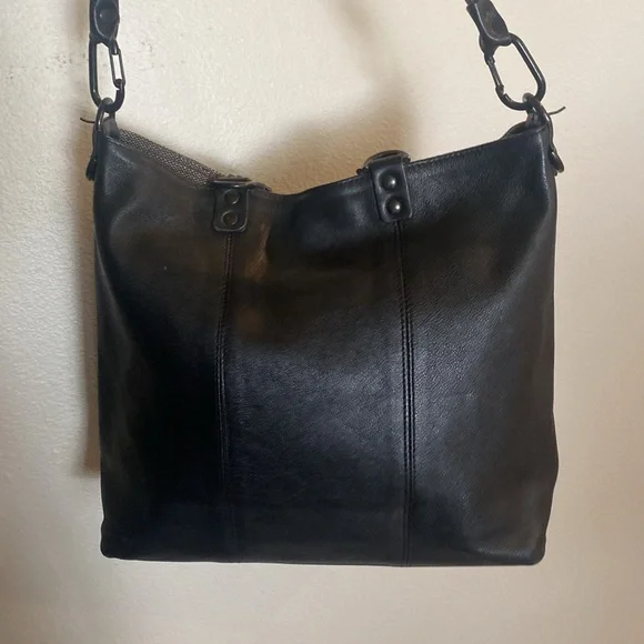 Plinio Visona made in Italy black tote